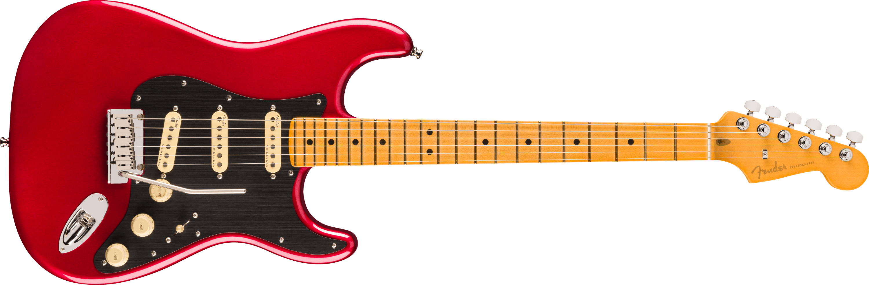 Fender American Ultra II Stratocaster® – Texas Tea (Ebony Fingerboard)