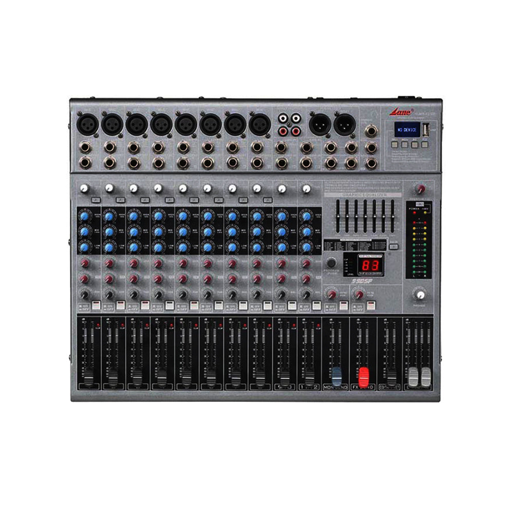 LANE PRO GMX12-2D 12-CHANNEL POWERED MIXER