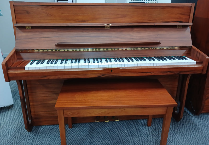 OTTO BACH UPRIGHT PIANO WITH BENCH (FULLY REFURBISHED) - SECOND HAND