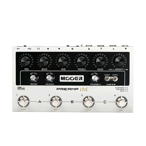 MOOER PREAMPLIVE DIGITAL MULTI PREAMP PEDAL