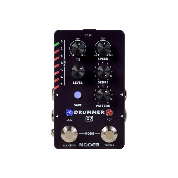 MOOER DRUMMER X2 DRUM MACHINE