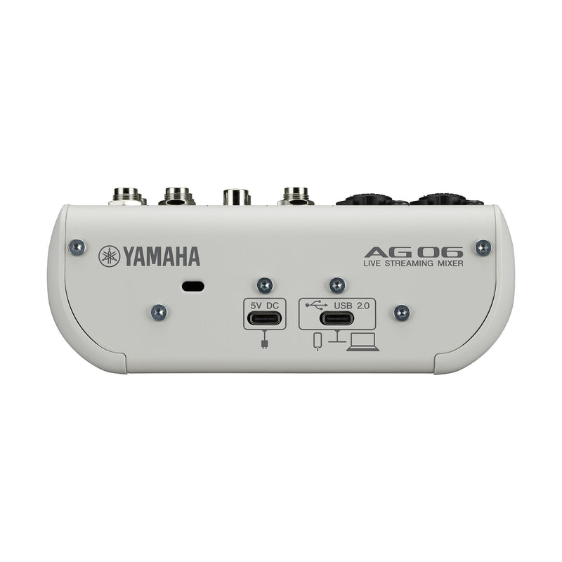 YAMAHA AG06MK2 6-CHANNEL LOOPBACK AUDIO USB MIXER