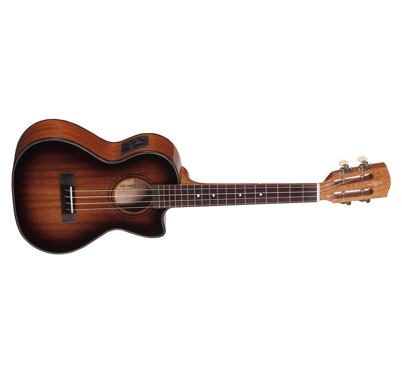 ALVAREZ AU66TCE TENOR UKULELE WITH PICKUP - SHADOWBURST