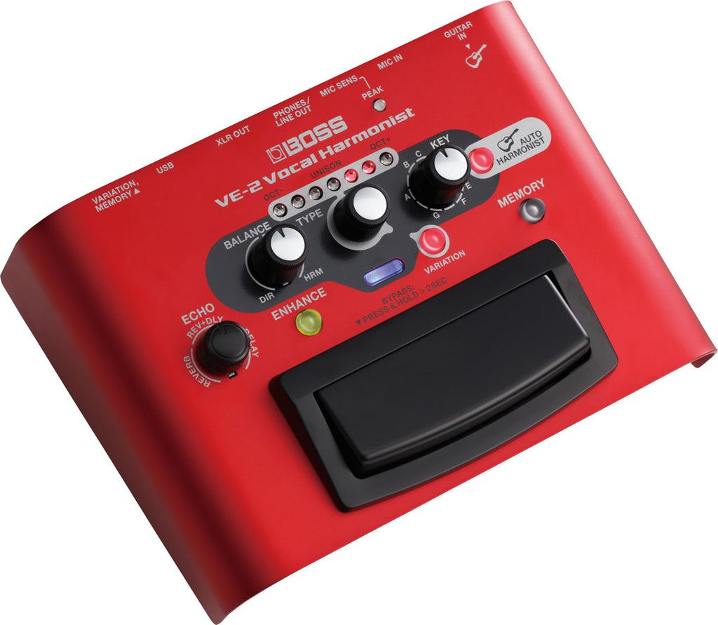 Boss VE-2 Vocal Harmonist Effects Pedal