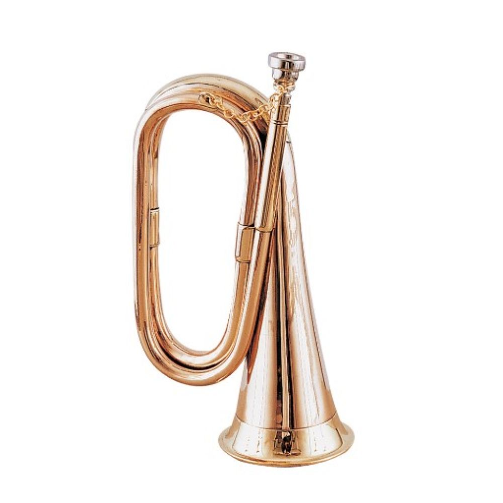 HALIFAX HF1402 COPPER MILITARY BUGLE