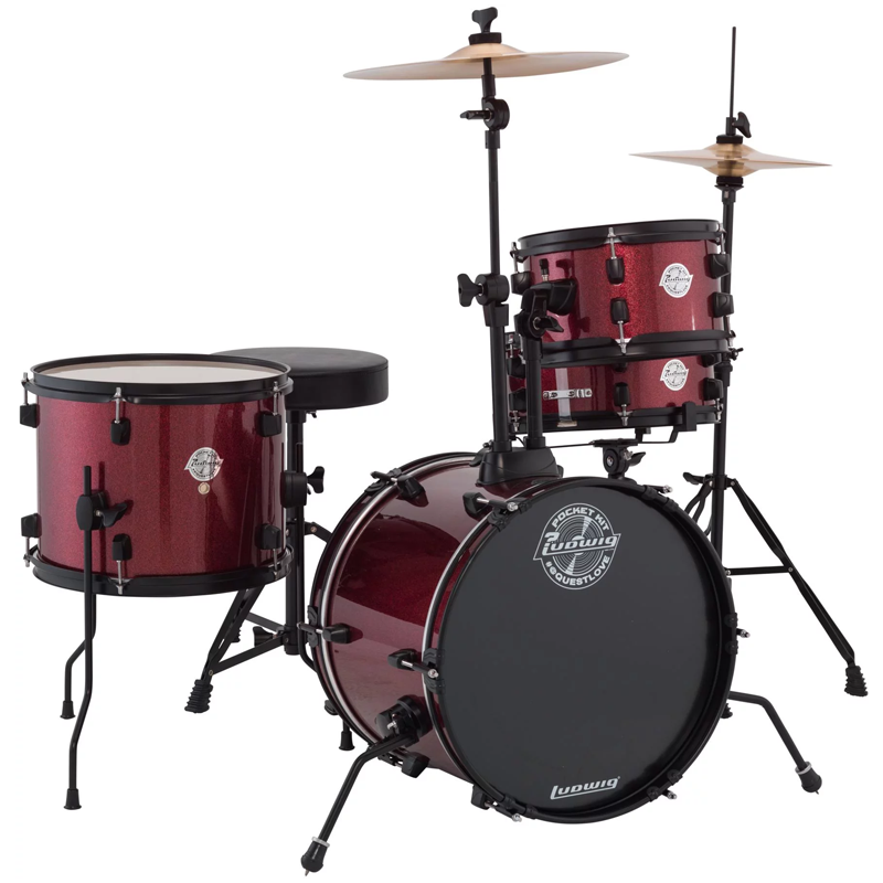 LUDWIG QUESTLOVE POCKET 4-PIECE DRUM SET