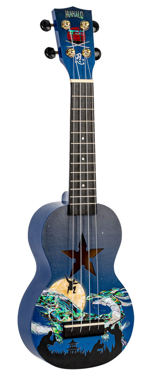 MAHALO ART SERIES SOPRANO UKULELE- NINJA