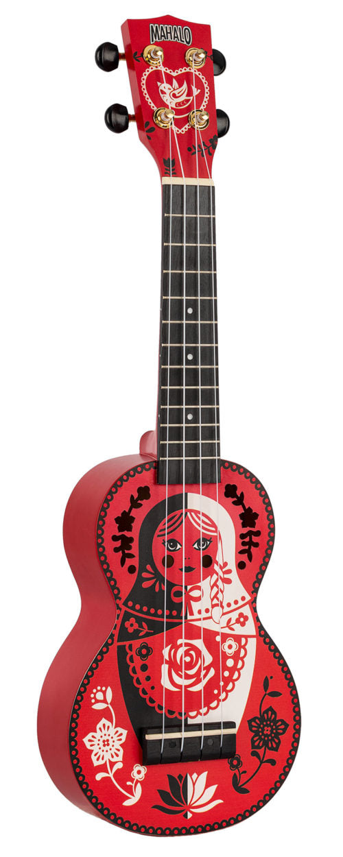 MAHALO ART SERIES SOPRANO UKULELE - RUSSIAN DOLL