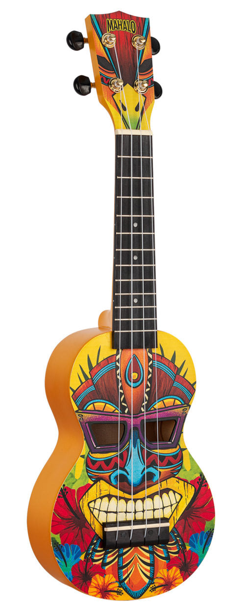 MAHALO ART SERIES SOPRANO UKULELE -TIKI