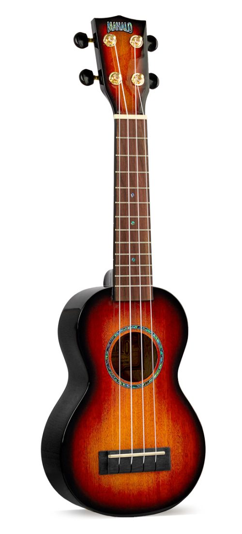 MAHALO JAVA SERIES SOPRANO UKULELE - 3 TONE SUNBURT