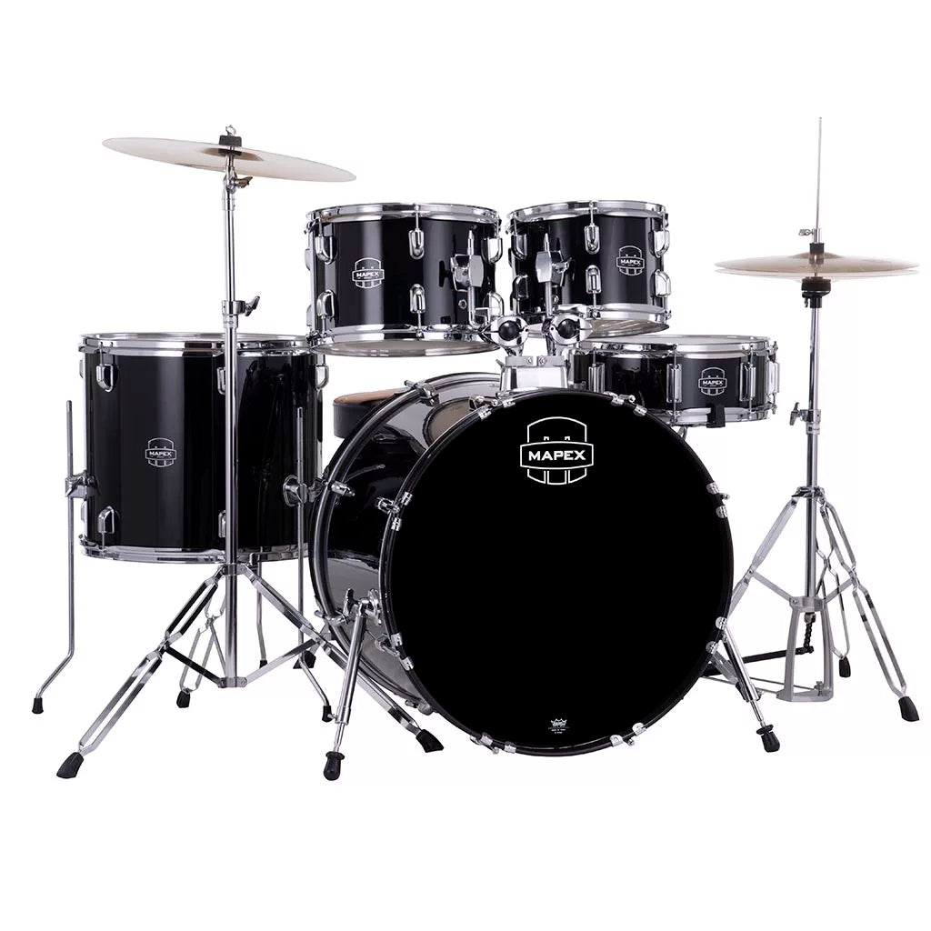 MAPEX COMET 5294FTC ROCK DRUM KIT WITH CYMBALS AND HARDWARE