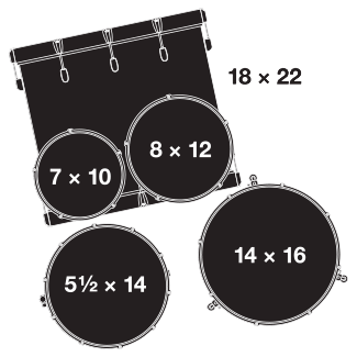 Gretsch RN2-E825-SOP Renown 5pc Shell Pack – Silver Oyster Pearl