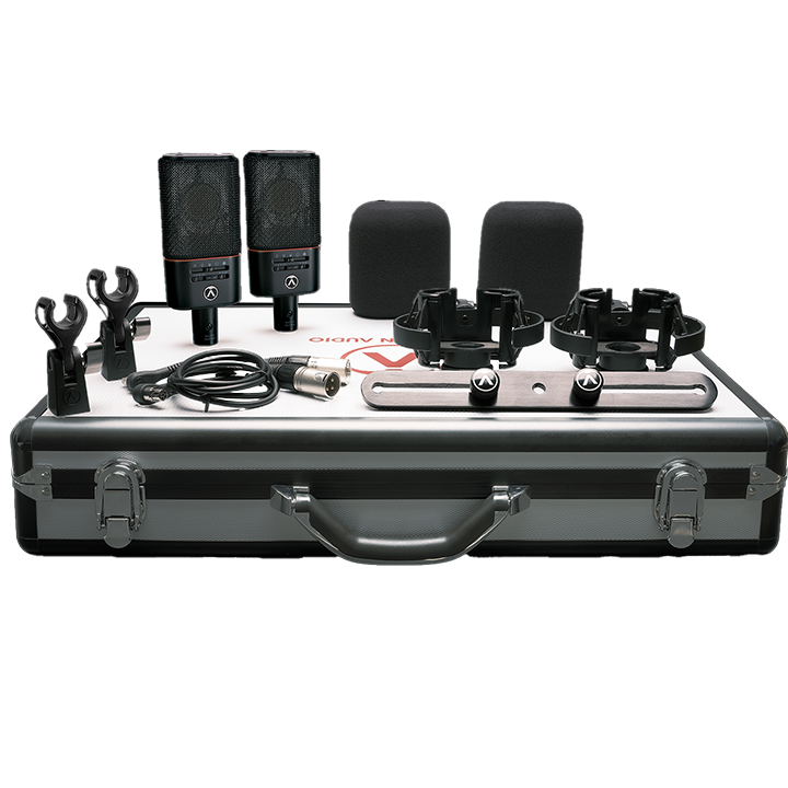 AUSTRIAN AUDIO OC18 Dual Set Plus 2 x OC18 Set w/ Stereo Bar & Case