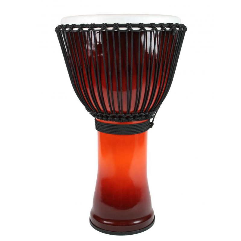 Toca 10" Freestyle Rope Tuned Djembe (African Sunset) - SFDJ10