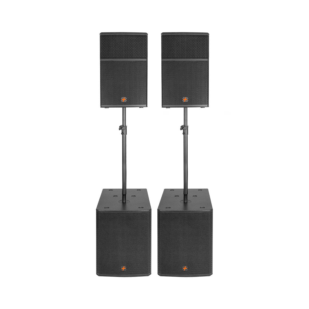 Hybrid+ ALTIUM12 + ALTIUM18 Active Speaker Combo System
