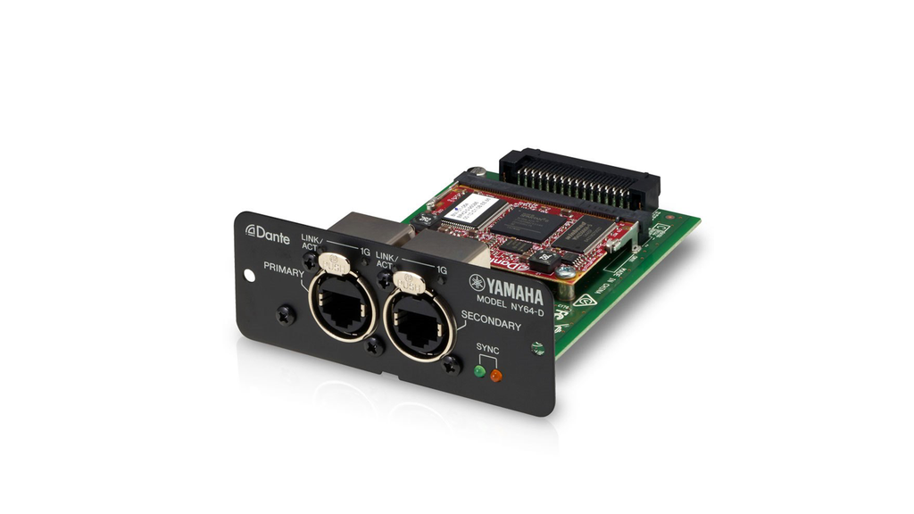 Yamaha NY64-D Dante Expansion Card