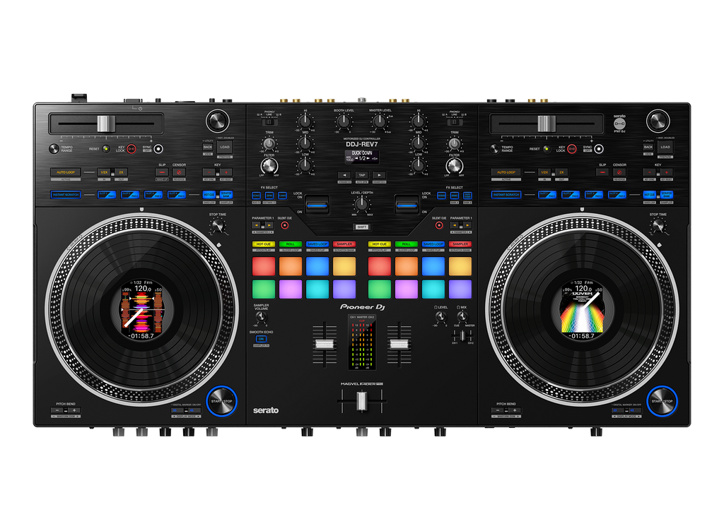 PIONEER DDJ-REV7 SCRATCH-STYLE 2-CHANNEL PROFESSIONAL DJ CONTROLLER