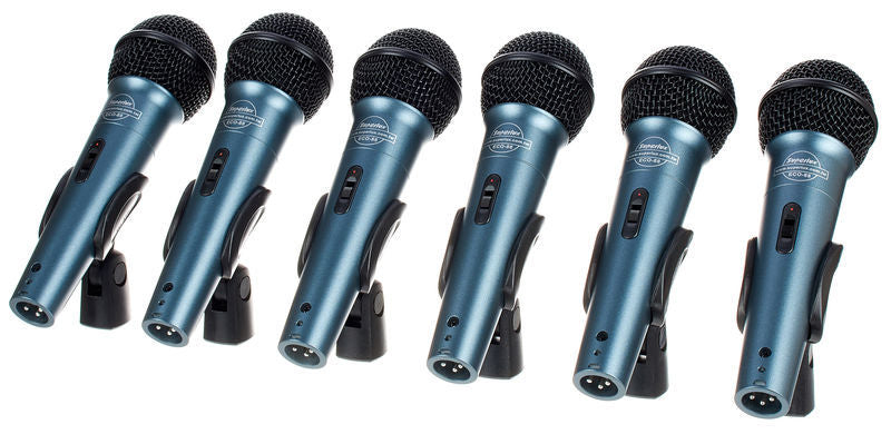 SUPERLUX DYNAMIC MIC SONATO 6PCS