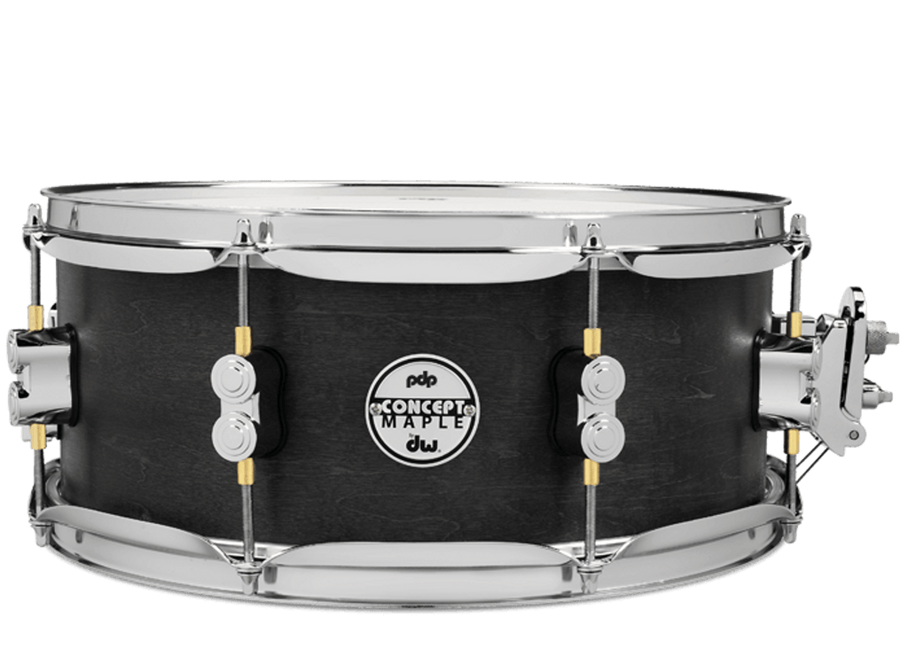 PDP SNARE BLACK WAX 10PLY MAPLE