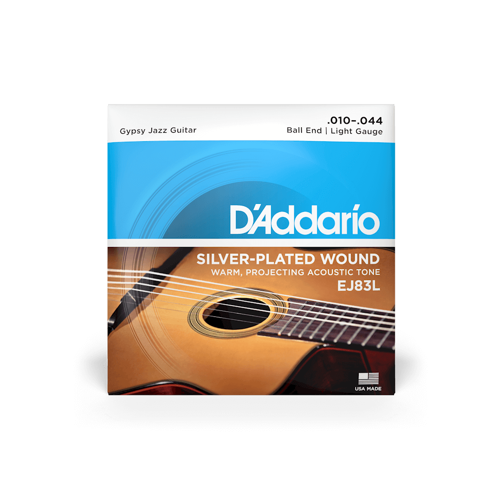 D'ADDARIO GYPSY JAZZ BALL END ACOUSTIC GUITAR STRINGS