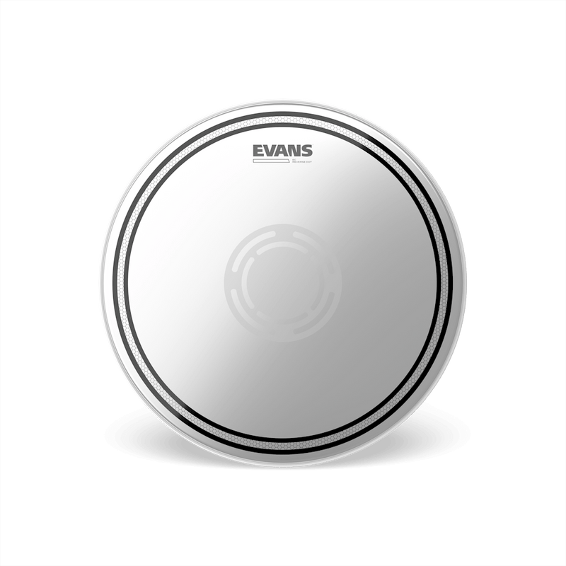 EVANS EC2 REVERSE DOT FROSTED SNARE DRUM HEADS