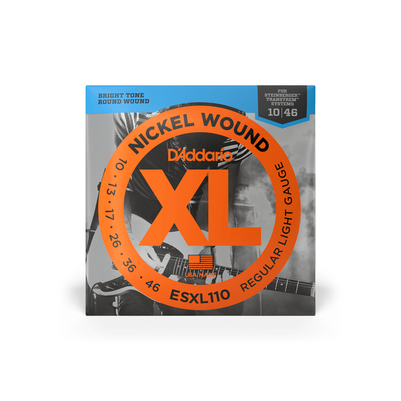 D'ADDARIO NICKEL ROUND WOUND DOUBLE BALL END ELECTRIC GUITAR STRINGS