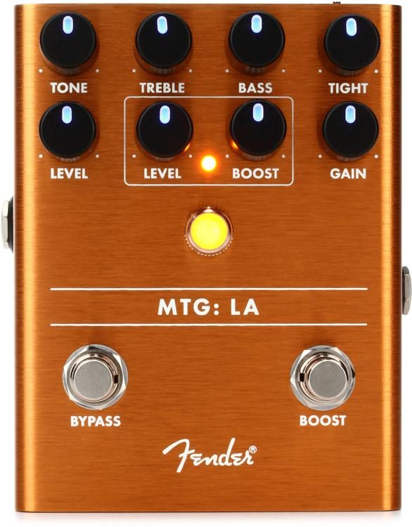 FENDER MTG:LA TUBE DISTORTION PEDAL EFFECTS PEDAL