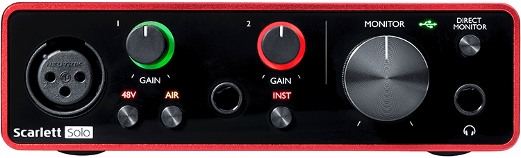 FOCUSRITE SCARLETT SOLO 3RD GENERATION