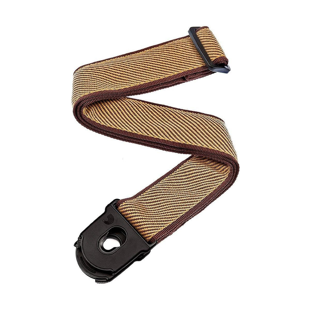 PLANETWAVES PLANET LOCK GUITAR STRAP (TWEED)