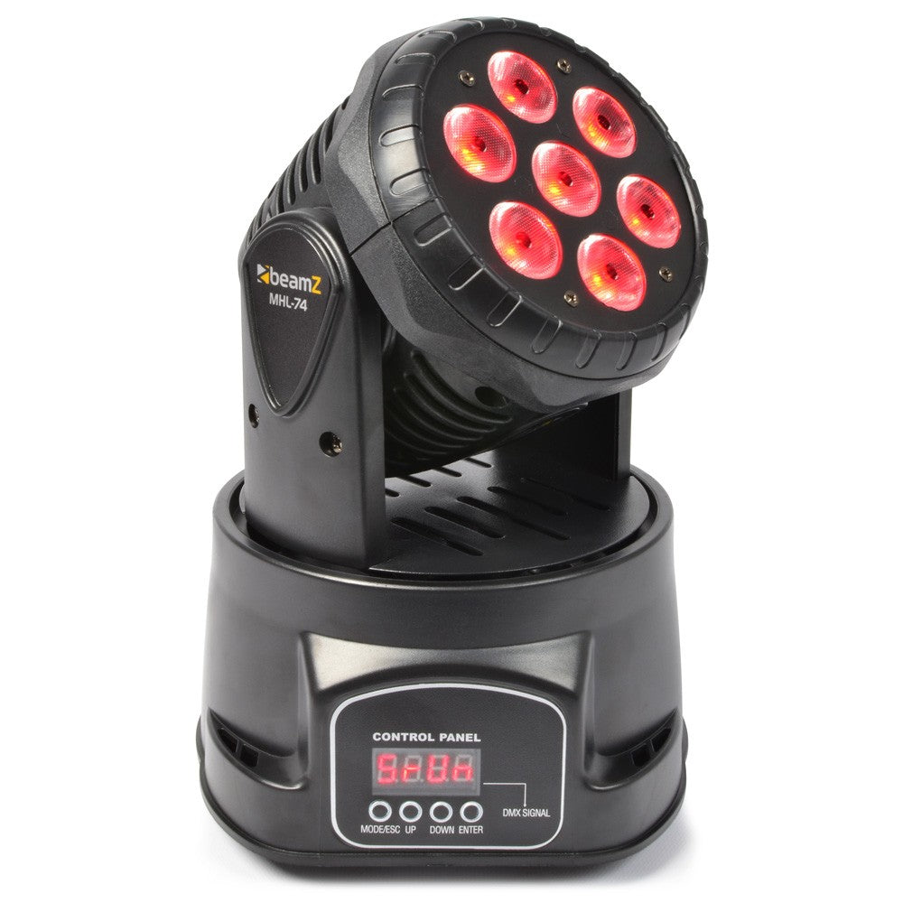 BEAMZBEAMZ MHL-74 LED MOVING HEAD WASH - Harry Green Music World - Buy online