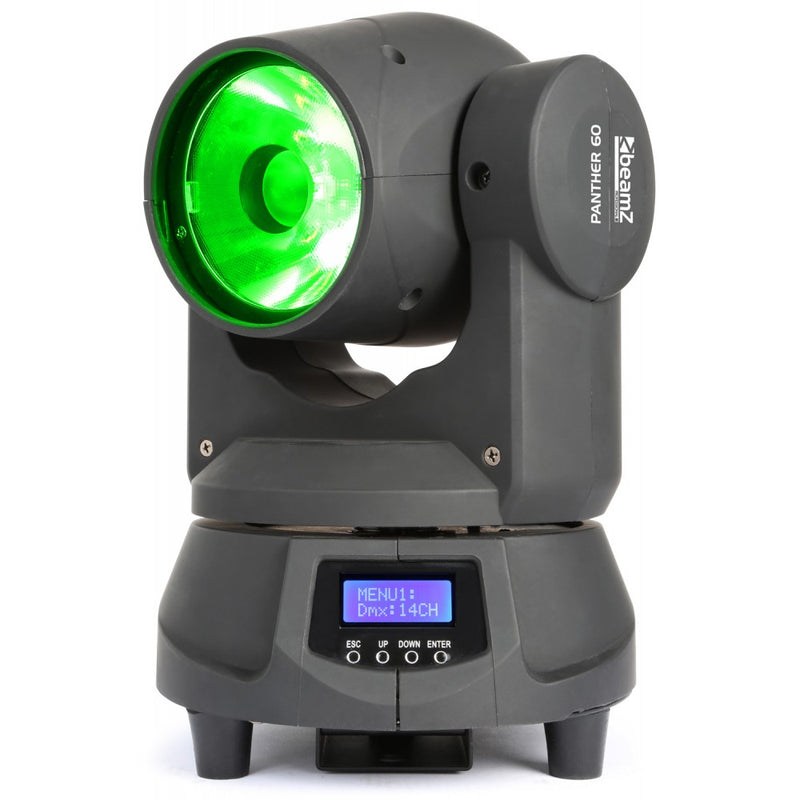 BEAMZBEAMZ PANTHER 60 MOVING HEAD SPOT LED - Harry Green Music World - Buy online