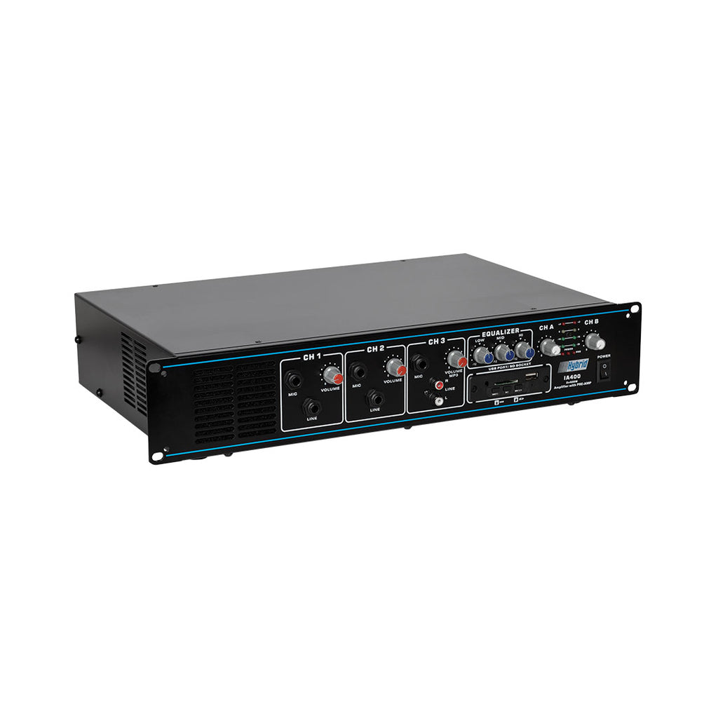 HYBRID IA400 STEREO INSTALLATION AMPLIFIER