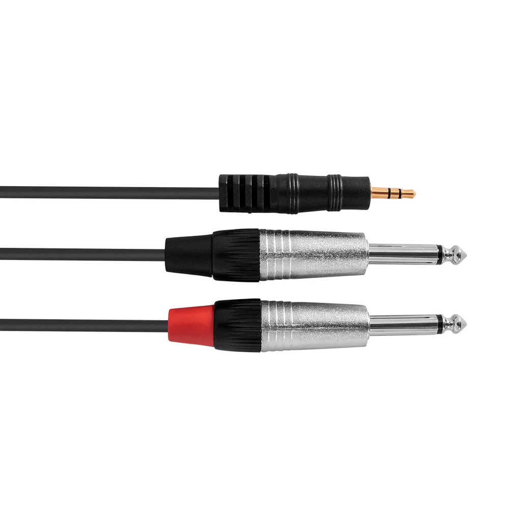 HYBRID DUAL JACK MONO - MINIJACK CABLE