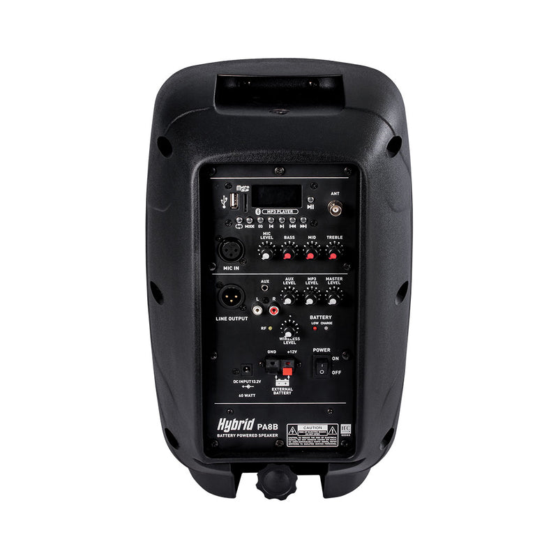 Hybrid shop portable speaker