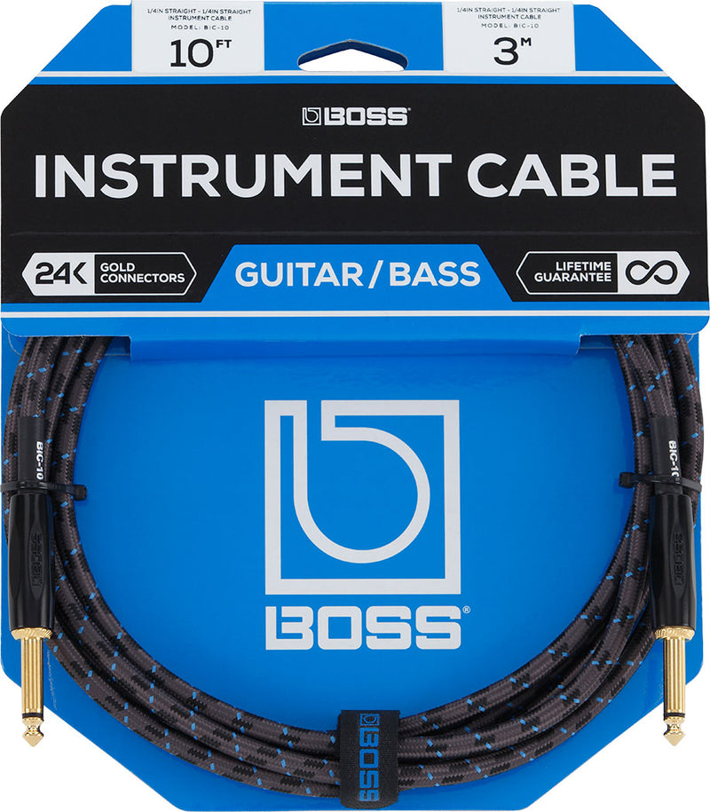 BOSS INSTRUMENT CABLE (1.5M) - STRAIGHT/STRAIGHT