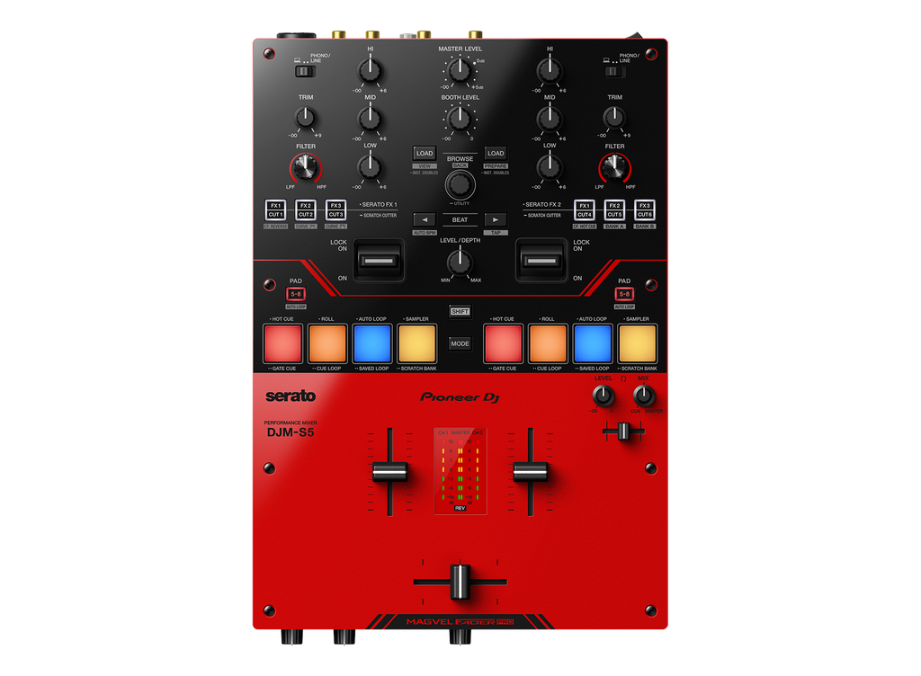 PIONNER DJ SCRATCH-STYLE 2-CHANNEL DJ MIXER