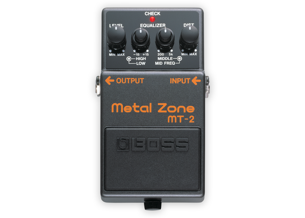 BOSS (MT-2) METAL ZONE EFFECTS PEDAL