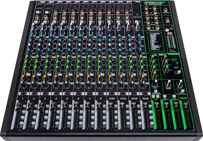 MACKIE PROFX16 V3 16-CHANNEL PROFESSIONAL MIXER WITH USB