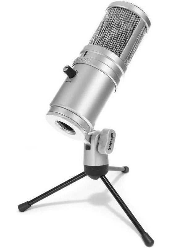 SUPERLUX E205U CONDENSOR MIC SLV USB