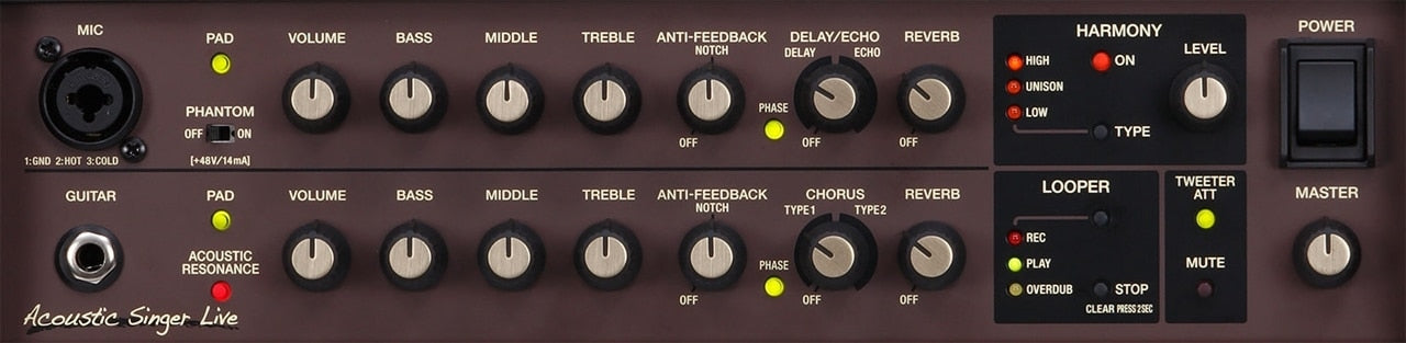 Boss Acoustic Singer Live Guitar Amplifier