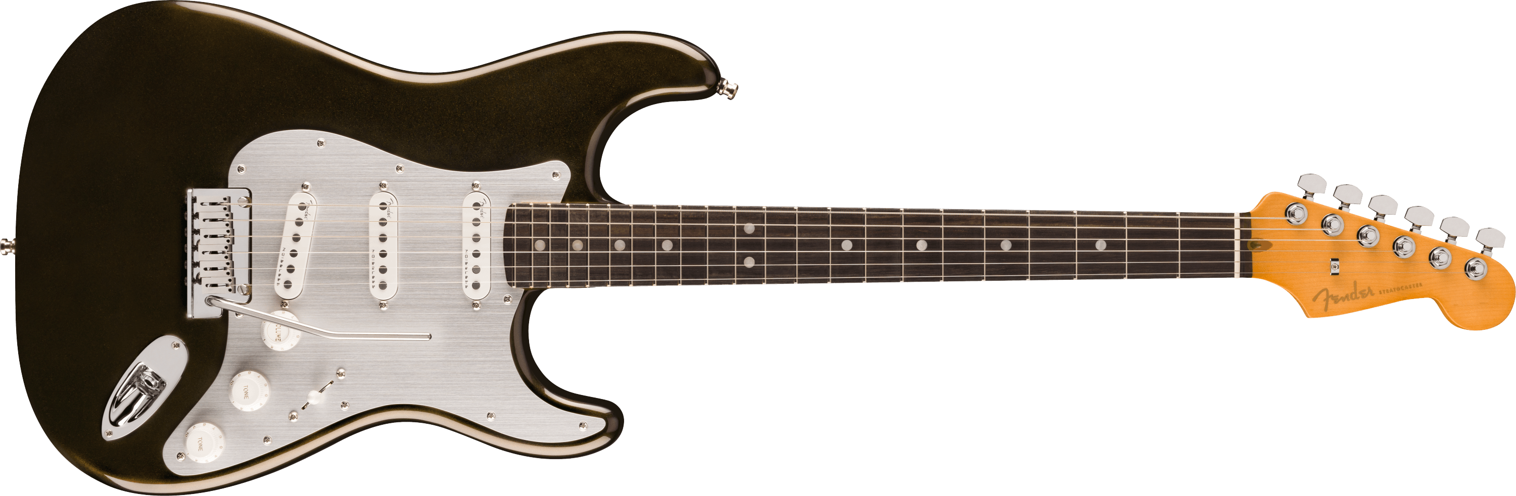 Fender American Ultra II Stratocaster® – Texas Tea (Ebony Fingerboard)