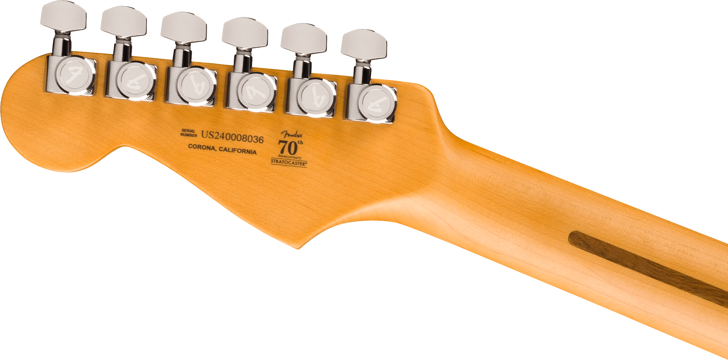 Fender American Ultra II Stratocaster® – Texas Tea (Ebony Fingerboard)
