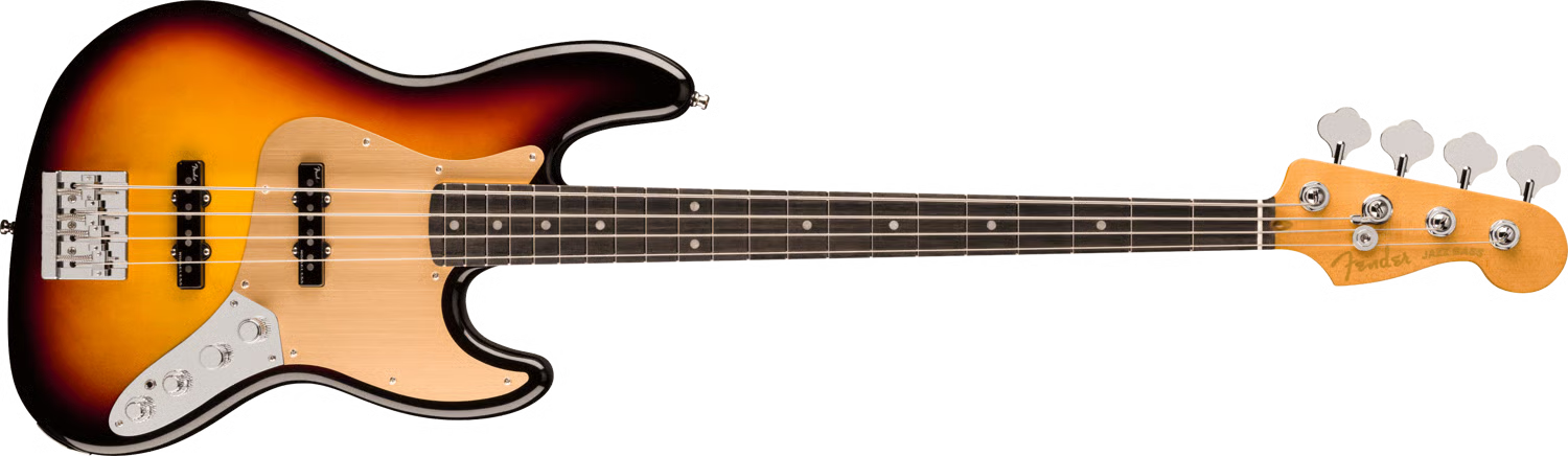 Fender American Ultra II Jazz Bass® – Ebony Fingerboard