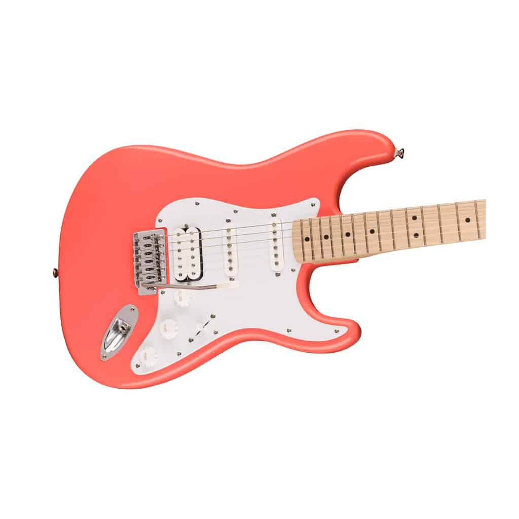 Squier Sonic Stratocaster HSS Electric Guitar - Tahitian Coral