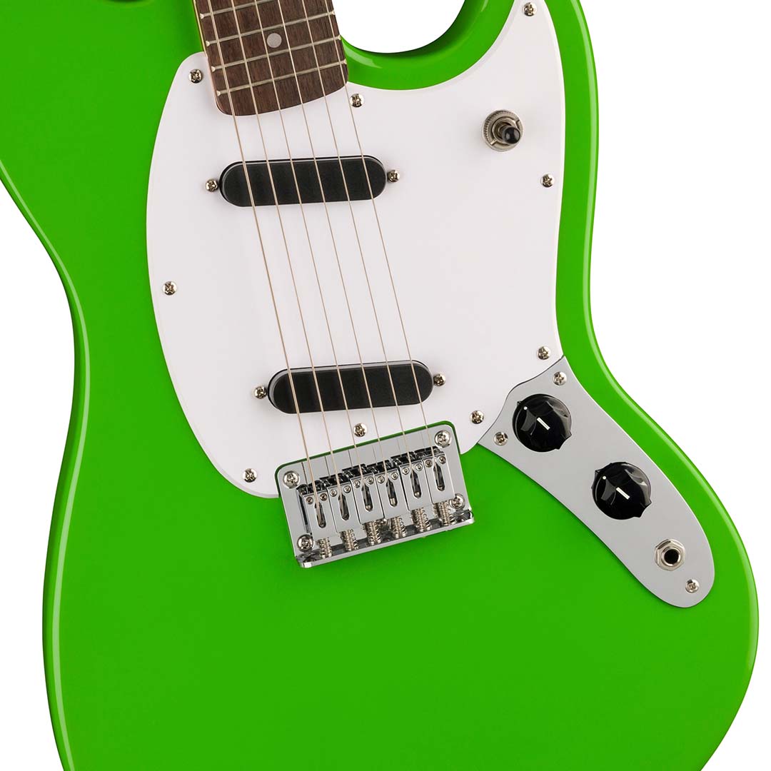 Squier Sonic® Mustang® — Laurel Fingerboard, Lime Green
