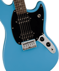 Squier Sonic® Mustang® HH Electric Guitar – Short Scale, Dual Humbuckers, Hardtail Bridge