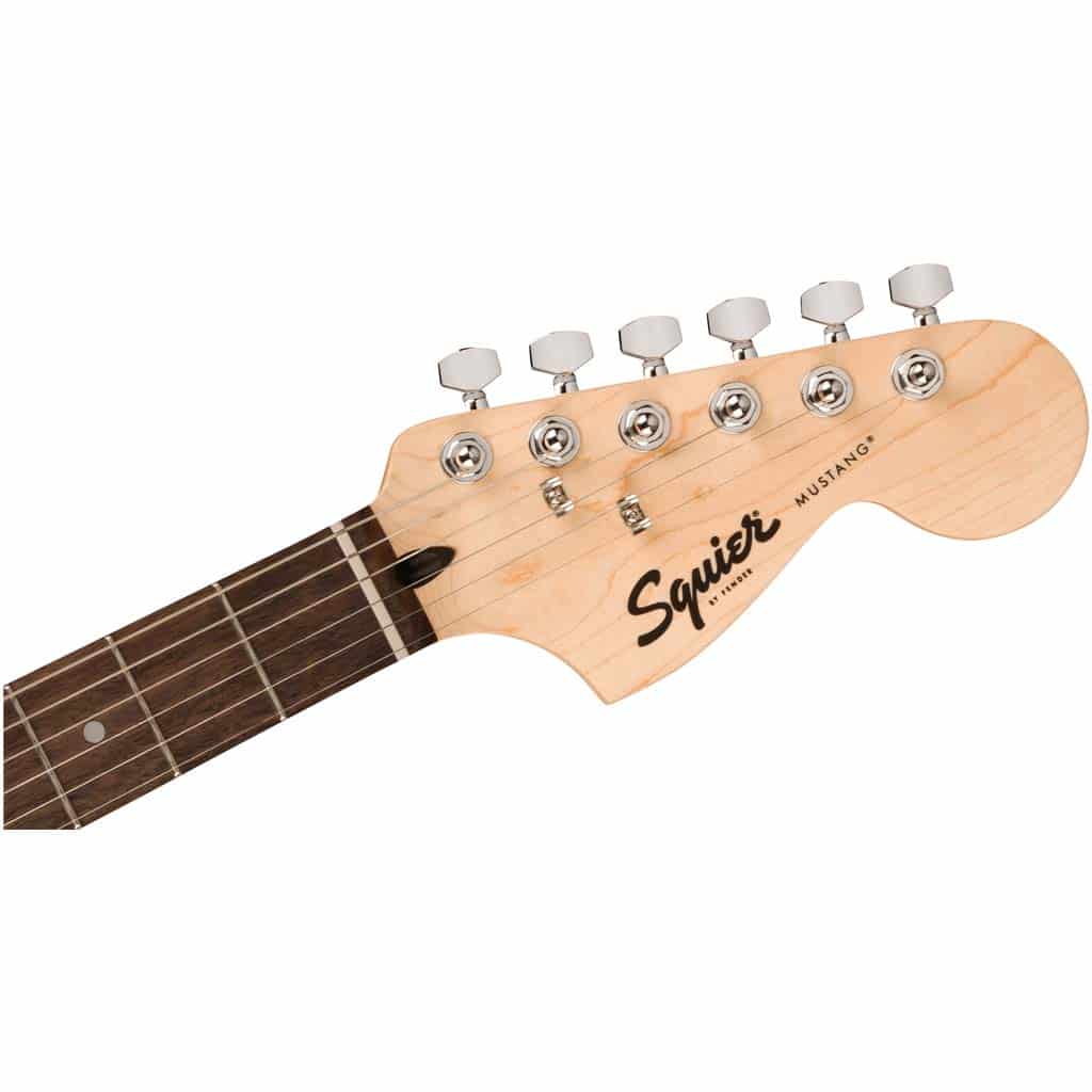 Squier Sonic® Mustang® HH Electric Guitar – Short Scale, Dual Humbuckers, Hardtail Bridge