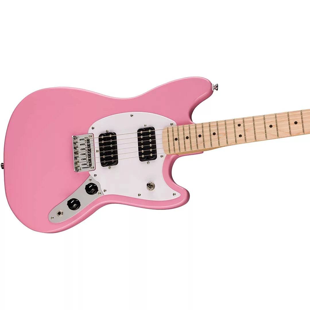 Squier Sonic Mustang HH Electric Guitar - Flash Pink