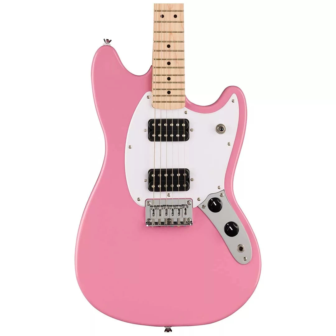 Squier Sonic Mustang HH Electric Guitar - Flash Pink