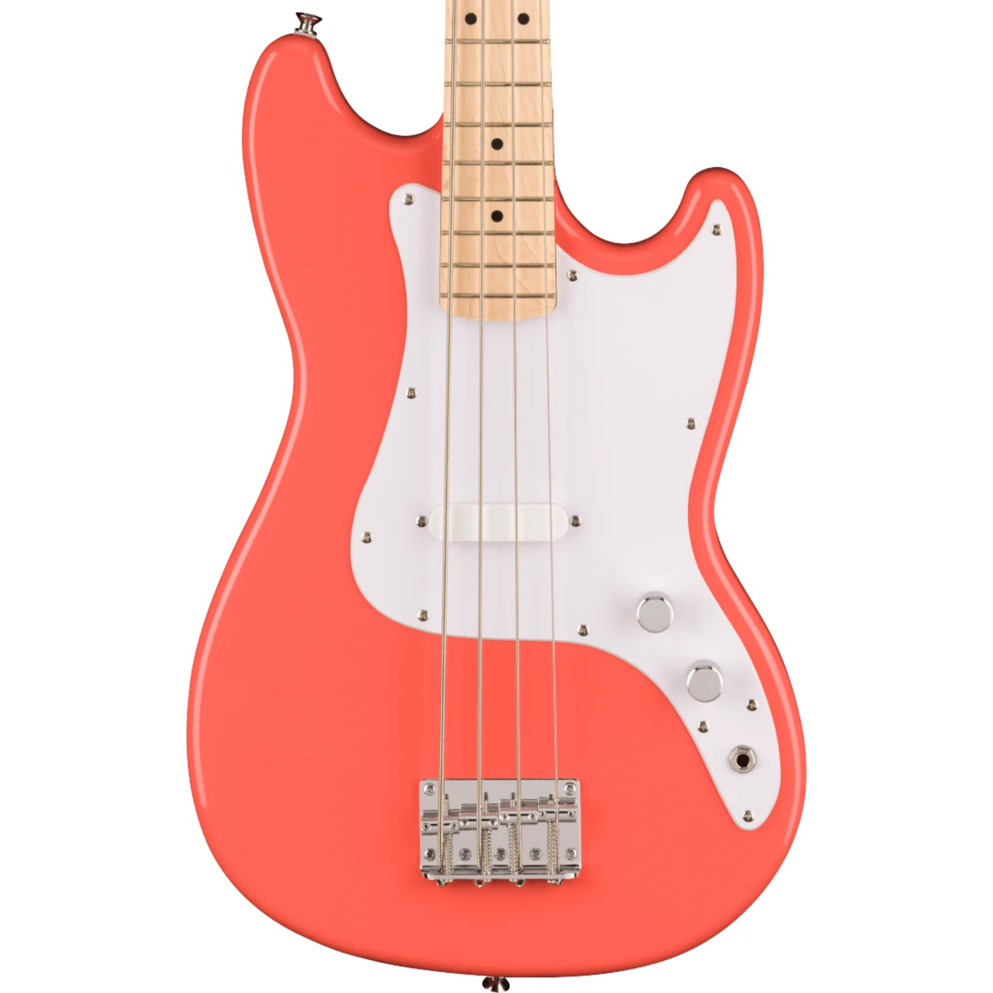 Squier Sonic Bronco Bass - Tahitian Coral